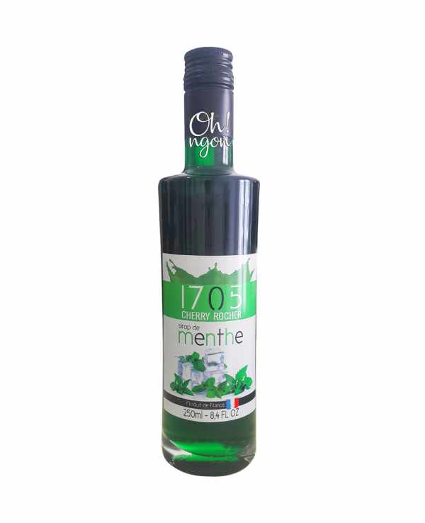 Sirup - sinh tố - Sirup Pháp Menthe - Chai 250ml