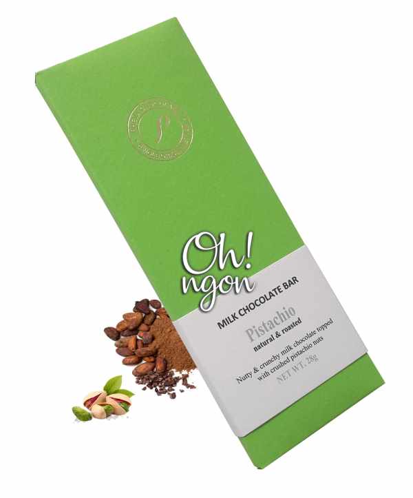 Chocolate - Cacao - Choco Pistachio Vietnam - Thanh 28g