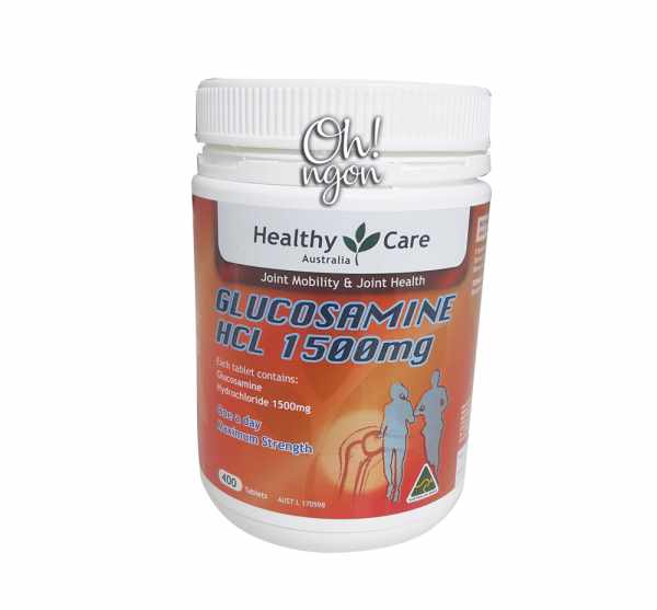 Chất dinh dưỡng - Glucosamine HCL 1500mg Hộp 400 viên