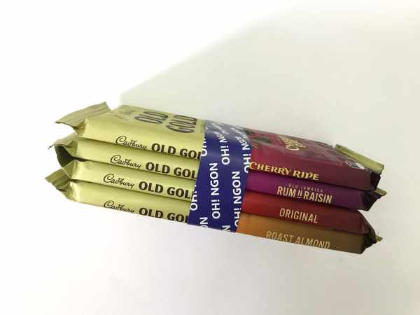 Chocolate - Cacao - COMBO #4 CADBURY OLD GOLD CHOCOLATE - 4 x 180g