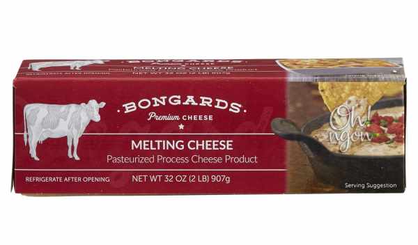 Sản phẩm từ sữa - Phô mai tan chảy hiệu Bongard USA - Ổ 2 Lb 