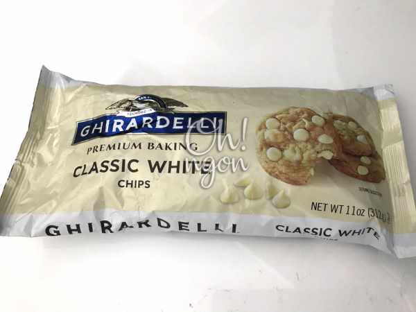 Chocolate - Cacao - Ghirardelli white Chips 