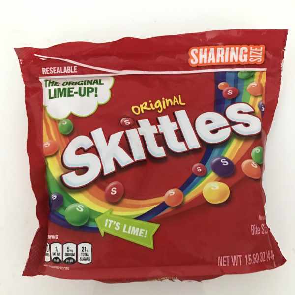 Bánh - Mứt - Kẹo - Kẹo SKITTLES size sharing Túi 442g