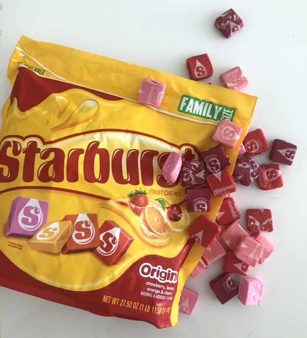 Bánh - Mứt - Kẹo - Kẹo dẻo vị trái cây Starburst - Túi 779g