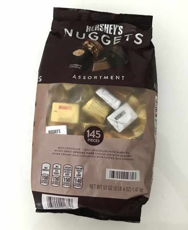 Bánh - Mứt - Kẹo - Sô cô la HERSHEY’S NUGGETS     Túi 1,47Kg