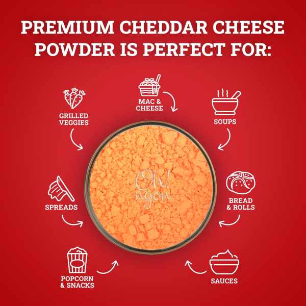 Thực phẩm sạch - PHÔ MAI CHEDDAR DẠNG BỘT ChiZ 