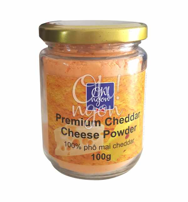 Thực phẩm sạch - PHÔ MAI CHEDDAR DẠNG BỘT - HŨ 100G