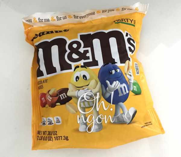 Chocolate - Cacao - Chocolate bọc đậu phọng M&M - Gói lớn 1kg