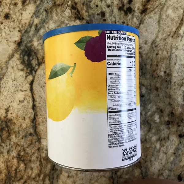 Bánh - Mứt - Kẹo - Tropical Punch Drink Instants - Lon 3Lb [1.7kg]