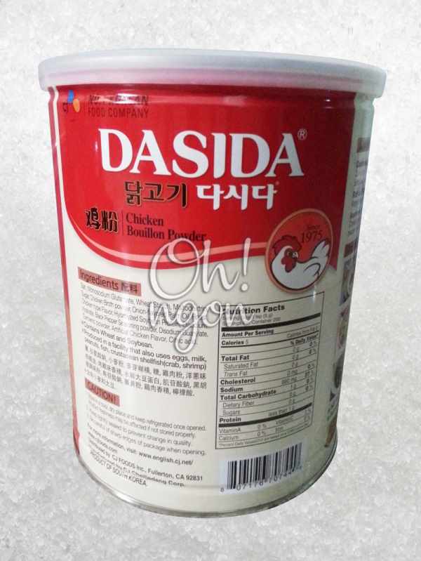 Thực phẩm gia vị - Bột gà Dasida USA - Lon 2Lb [1kg] 