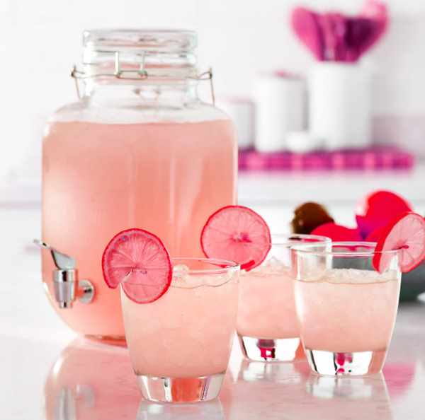 Sirup - sinh tố - Pink Lemonade Drink Instants - Lon 3Lb [1.7kg]   