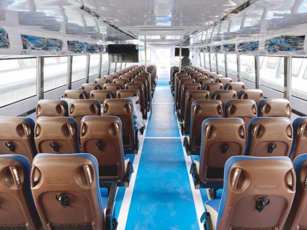 Canô - thuyền - Tàu cao tốc 100 khách,  25m80 