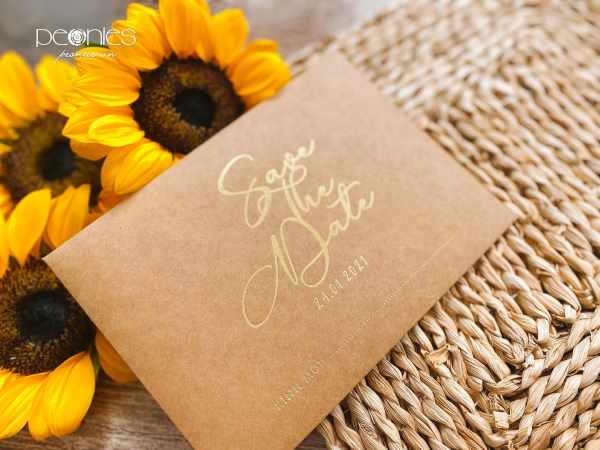 Thiết kế - Rustic Bohemian Wedding Invitation P220117