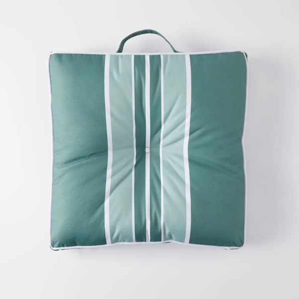 Phòng khách - Panama Striped Outdoor Chair Pad - 50% OFF