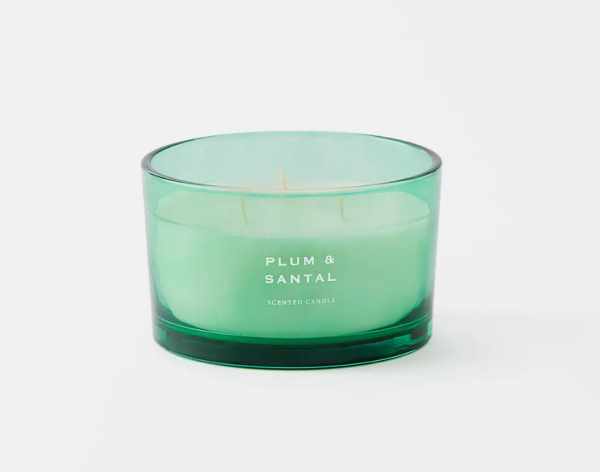 Trang trí - Fleur 450g Glass Candle - Plum Santal - 40% OFF