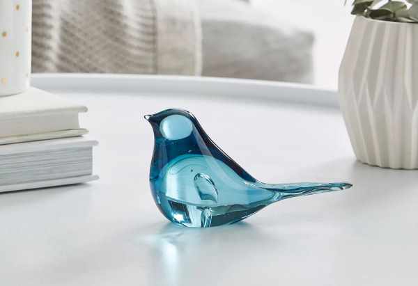 Trang trí - Glass Bird With Long Tail