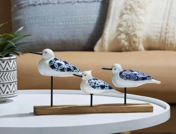 Trang trí - Seagull Family On Stand