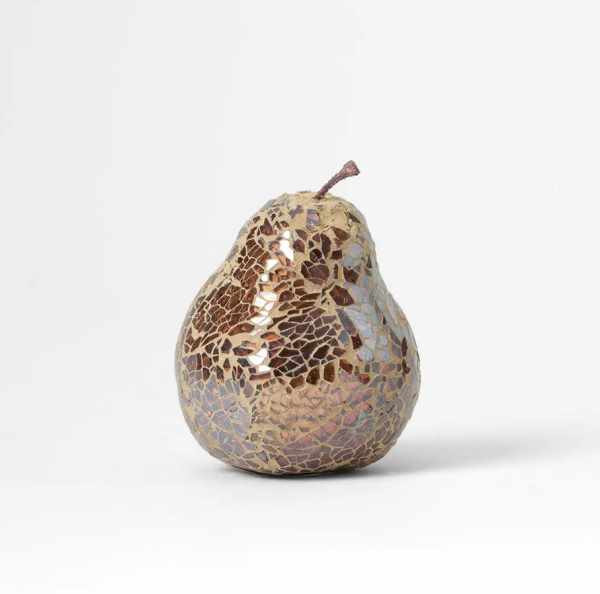 Trang trí - Crackle Pear Decoration - Copper