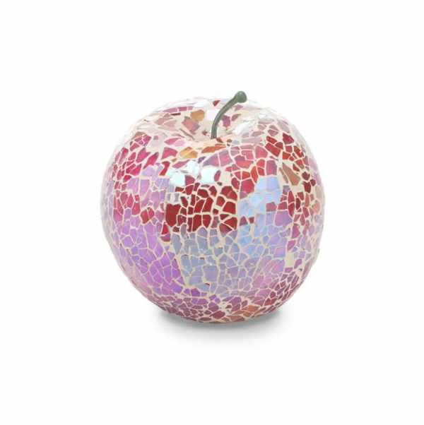 Trang trí - Crackle Apple Decoration - Red