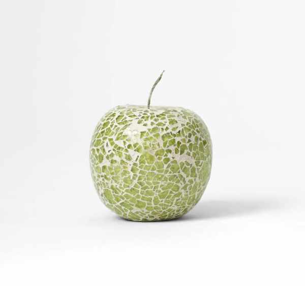 Trang trí - Crackle Apple Decoration - Green