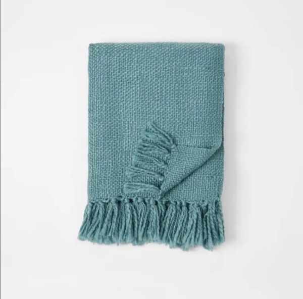 Trang trí - Cambridge Throw - Sea Blue