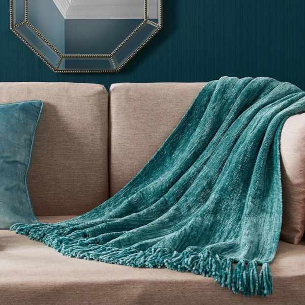 Trang trí - Margot Throw - Turquoise